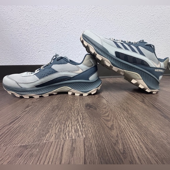 NWT Merrell Speed Strike 2 Men's Sz 13 Sneakers in Calcite Blue/Gray - Picture 6 of 16